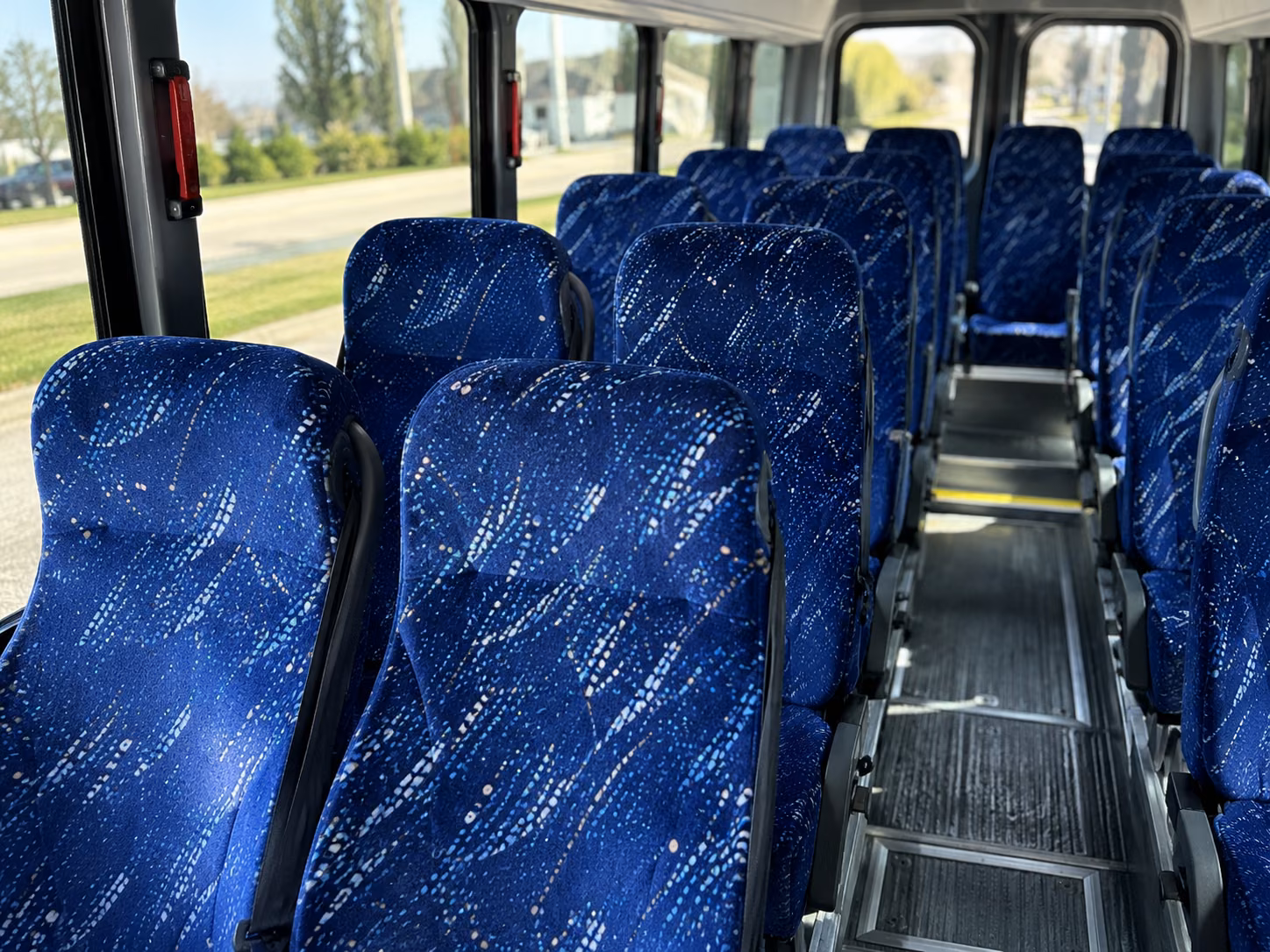 yonkers 20 passenger minibus inside