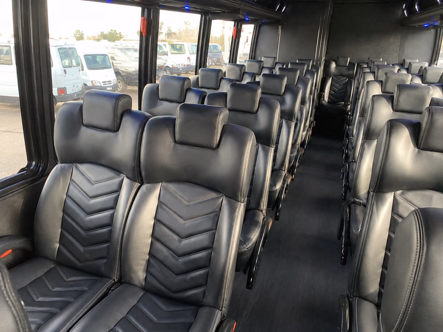 yonkers 20 passenger minibus interior