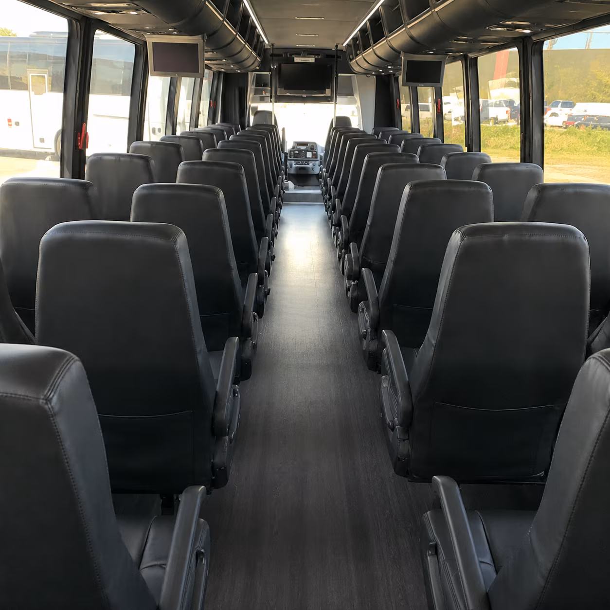 yonkers 25 passenger minibus interior