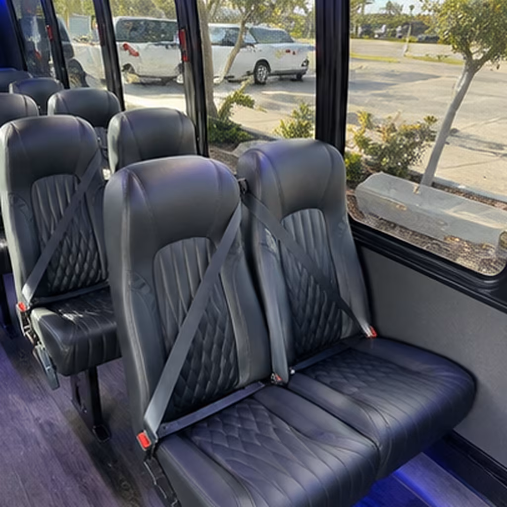 yonkers 30 passenger minibus inside