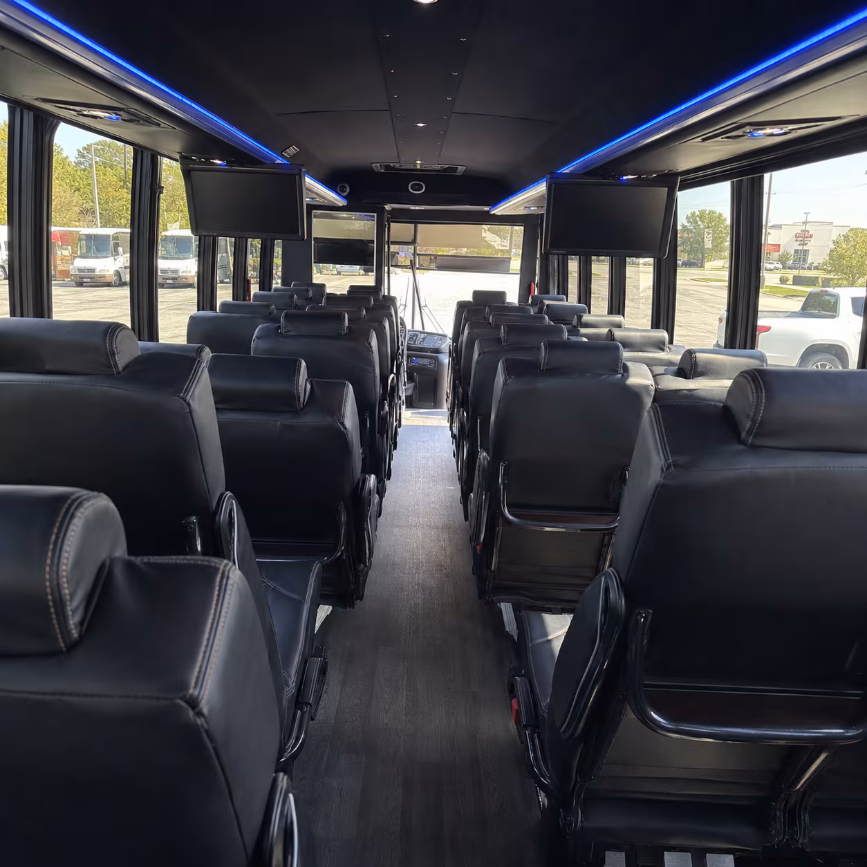 yonkers 35 passenger minibus inside