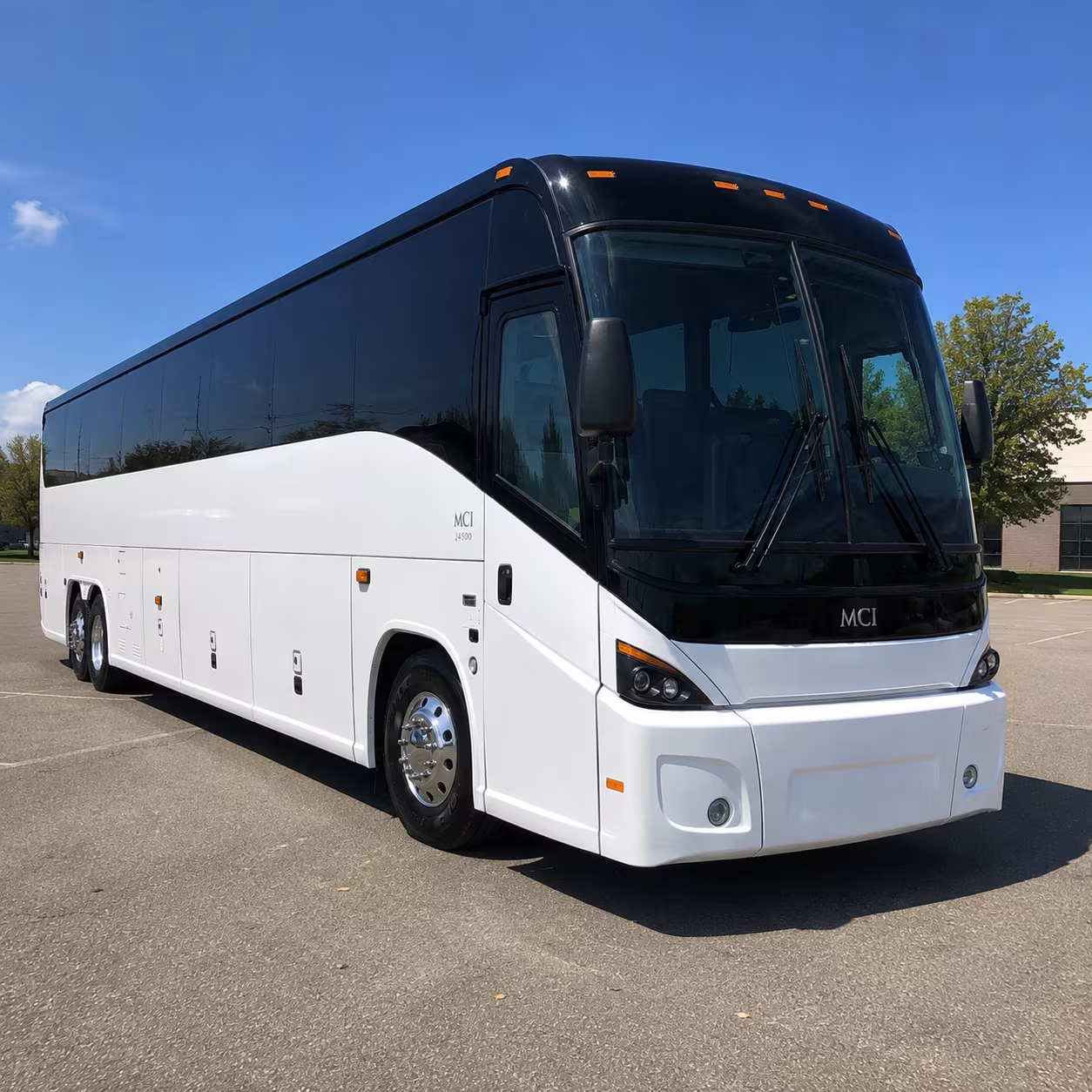yonkers 45 passenger charter bus