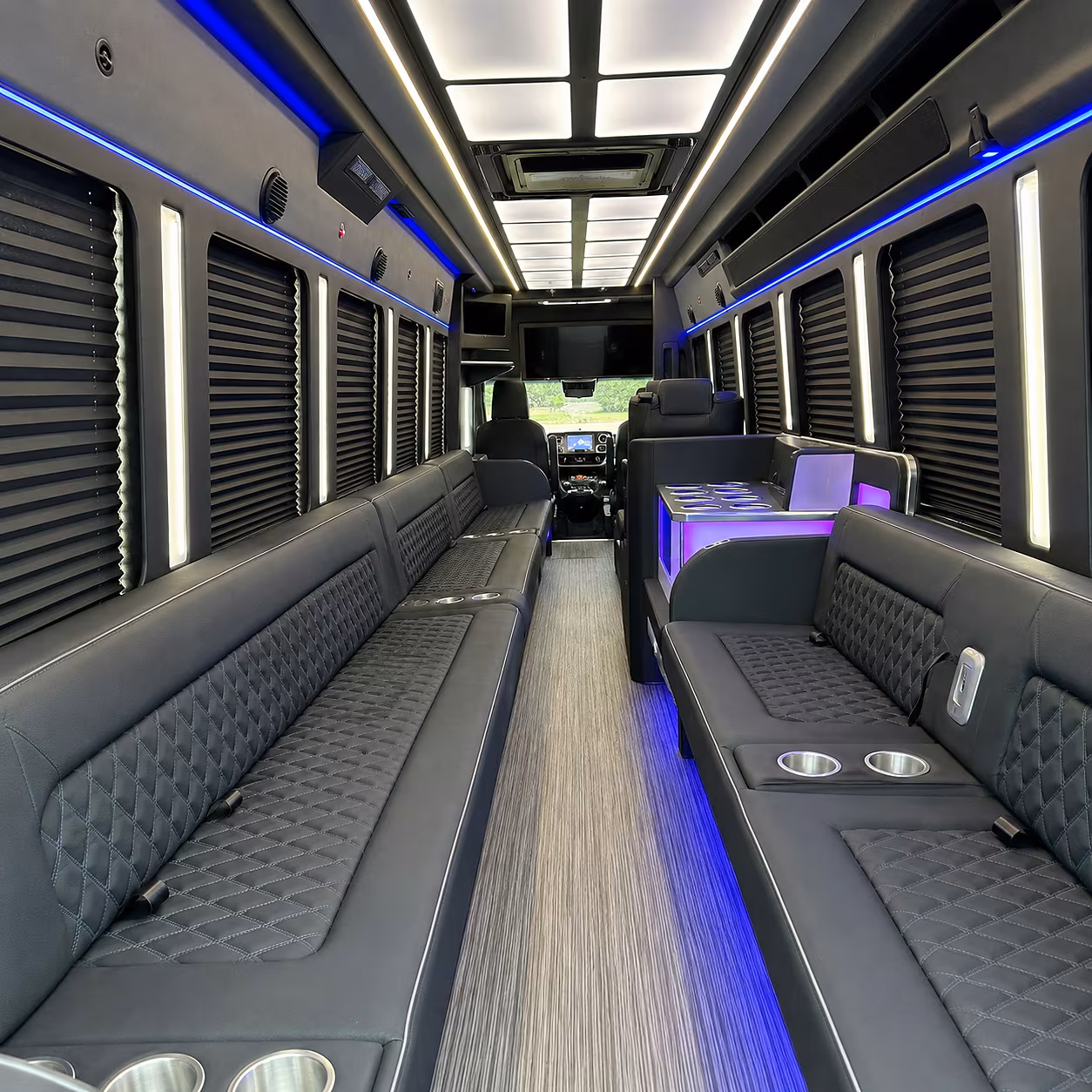 yonkers party bus inside