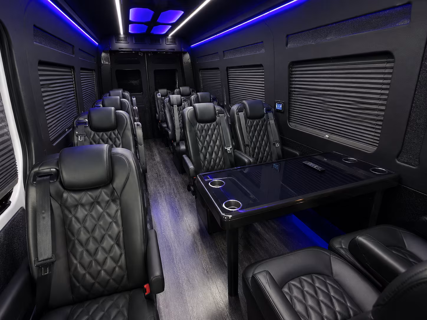 yonkers sprinter van with driver interior