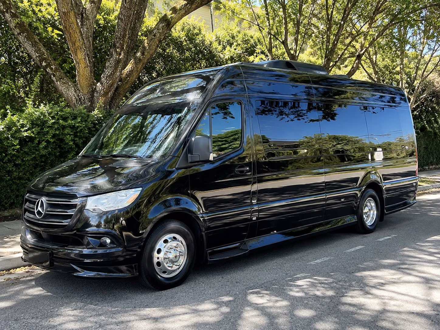 yonkers sprinter van with driver